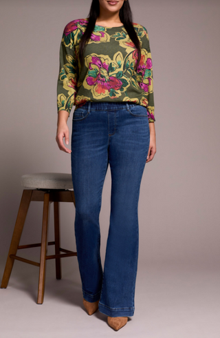 Tribal Pull On Audrey Jeans