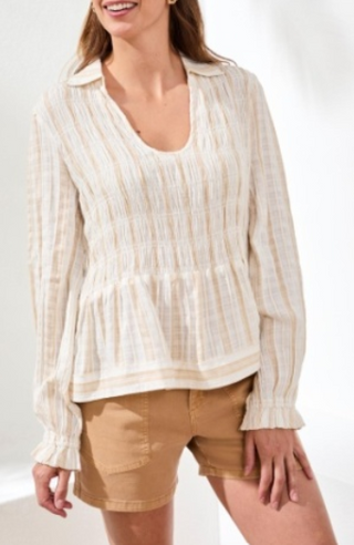 Tribal Smocked Blouse