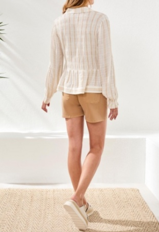 Tribal Smocked Blouse