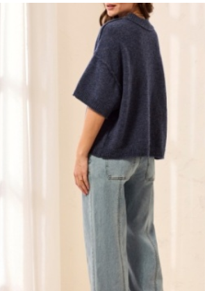 Tribal Lofty Elbow Sleeve Sweater