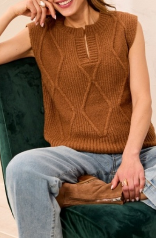 Tribal Sweater Vest
