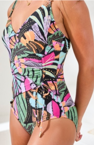 Tribal Flatten It One Piece Swimsuit