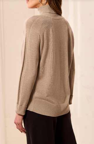 Tribal Turtleneck Sweater