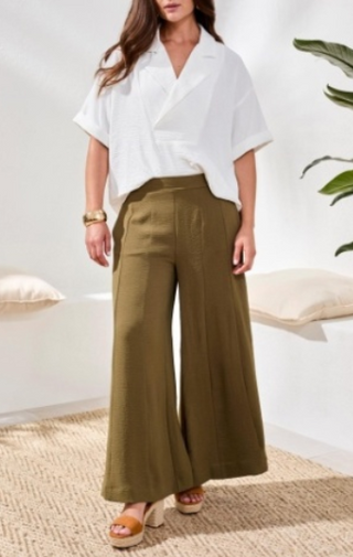 Tribal Wide Leg Flowy Pant