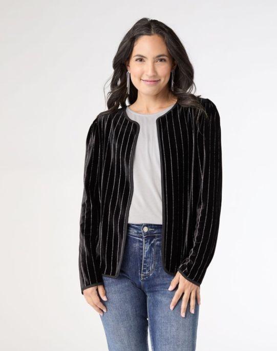 Coco Carmen Zoella Velour Cardigan